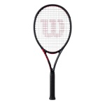 Wilson rakieta tenisowa Clash 100UL v3.0 100in/265g/Uniwersalna 2025 czarna - naciągnięta -